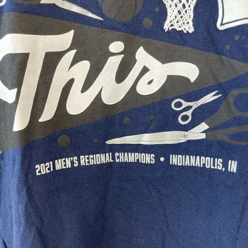 Nike Gonzaga 2021 Final Four Regional Tournament T-Shirt Size M EUC